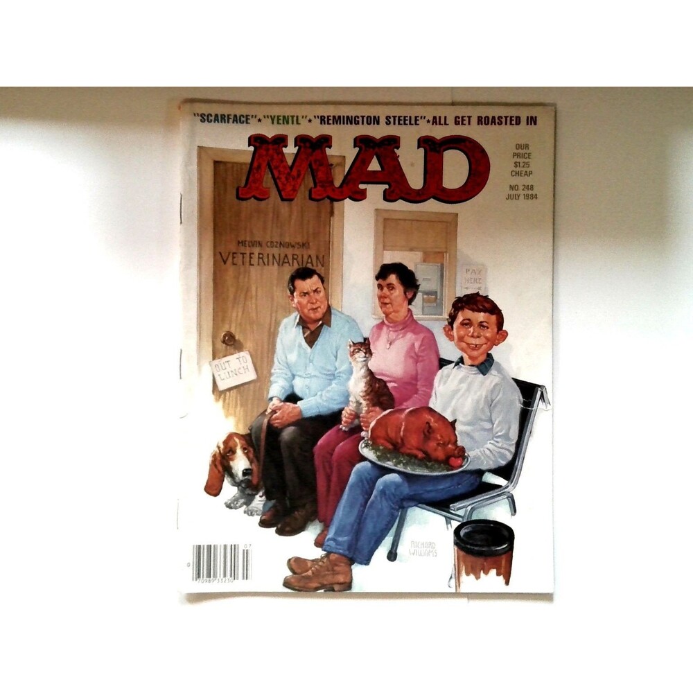 MAD Magazine #248 Comic Book July 1994 Scarface Yentl Parody Spoofs